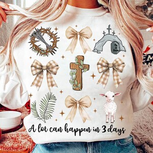 Bundle Watercolor Mama flowers Coquette png, easter png, Easter Jesus png,amen coquette bow, retro easter png, bible verse, christian easter