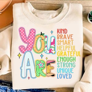 Preppy You are kind png,back to school png,back to school sublimation,Teacher Png,teacher appreciation PNG,Retro Teacher png,school doodles