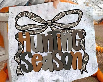 Hunting Season Png, Deer Hunting Shirt, Girls Camo Bow Png, Hunting Season, Camo Coquette Bow Png, Hunting Sublimation