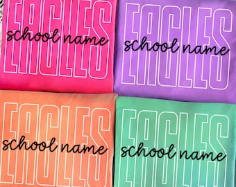 Aangepaste mascotte PNG, schoolteamnaam sport png, wedstrijddag png, gepersonaliseerde schoolmascotte png, voetbal png, softbal honkbal png