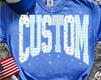 Retro Custom Coquette blue Floral Glitter Png Bundle, Mimi Gigi Nana Floral Vintage PNG, Mom of boy Checkered Leopard, Floral Coquette Bow