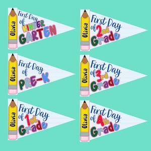 Custom Preppy Back to School Grade Bundle PNG, Teacher PNG, Custom School Spirit Teacher Pennant Png, Coquette grandmillenial Bow