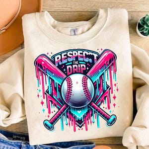 Baseball Drip PNG, Crème glacée goutte à goutte, Respectez le goutte-à-goutte, Baseball Mama, Baseball Mom Shirt png, Game Day Baseball png, Baseball rétro png