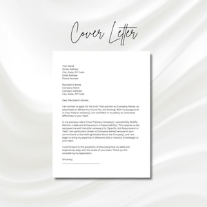 Modelo de carta de apresentação para candidatura a emprego, modelo de capa de currículo, modelo de candidatura a emprego