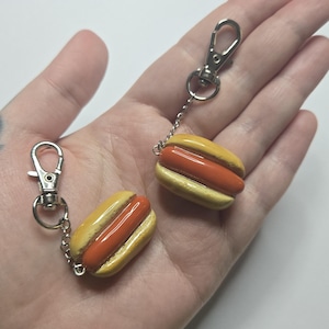 Hot Dog Keychain