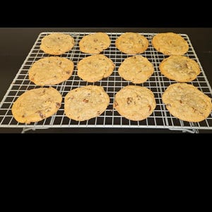 Pecan & Walnut Chocolate chip cookies - handmade from scratch - large cookies