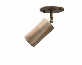 Brass Spotlight -- Ceiling Light --  Adjustable Spotlight -- Solid BrassSpotlight. No.0147