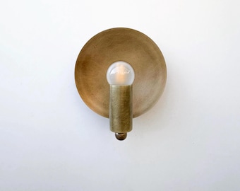 Brass Wall Sconce --Solid Brass Light--Mid-Century Morden Lighting.No.0176