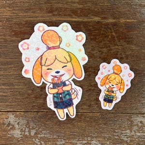 Melinda / Isabelle Animal Crossing Sticker ACNH