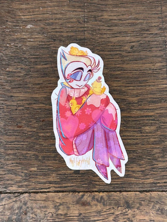 Sleeping Lucifer | Hazbin Hotel Sticker