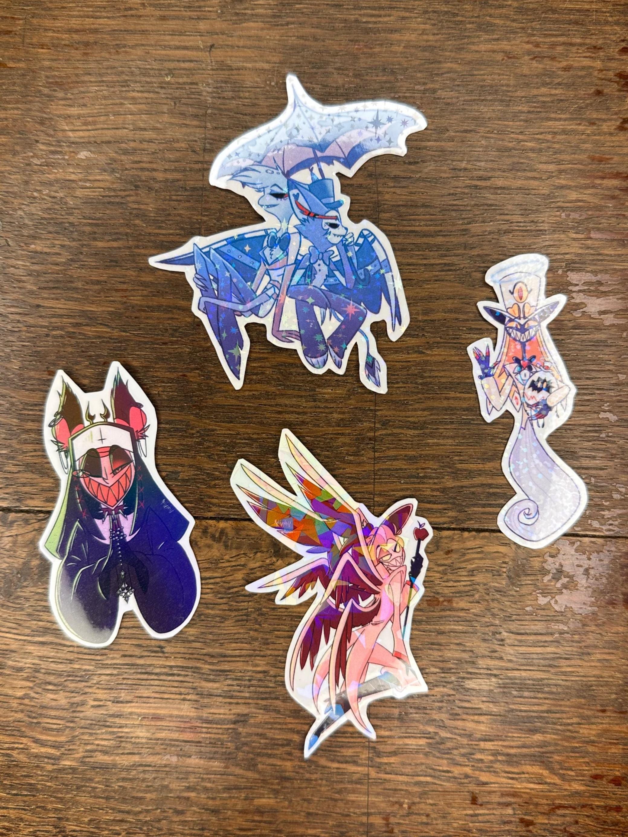 Hazbin hotel sticker lucifer - Etsy 日本