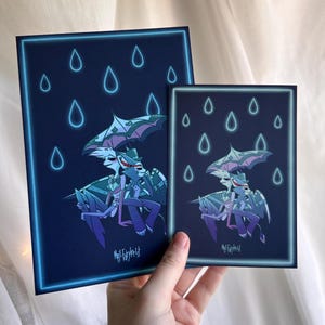 Angel dust & Husk Print | Hazbin hotel