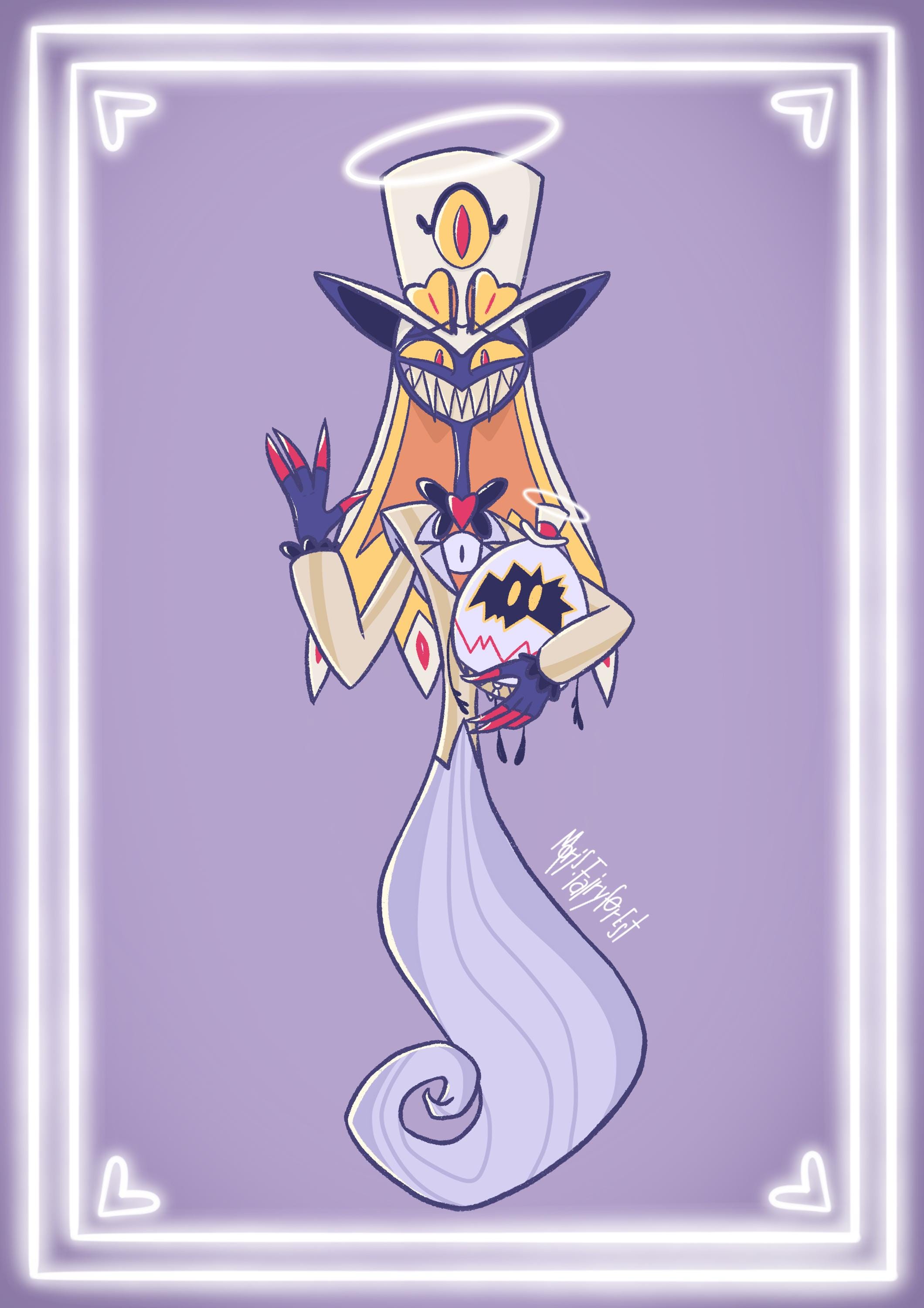 Sir Pentious Print | Hazbin Hotel - Etsy