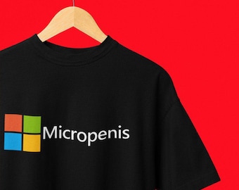 Funny T-Shirt Micropenis - Unique Gift for Friends | Offensive Humor Tee | Joke Shirt Gift | Rude Comedy Top | Bachelor gift, Unisex t-shirt