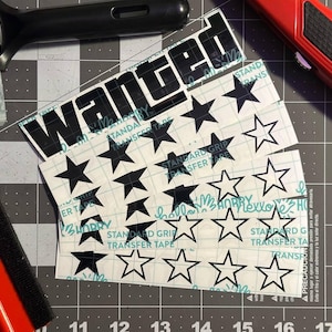 Grand Theft Wollte Sterne Vinyl Aufkleber Auto Motorrad Fenster Aufkleber