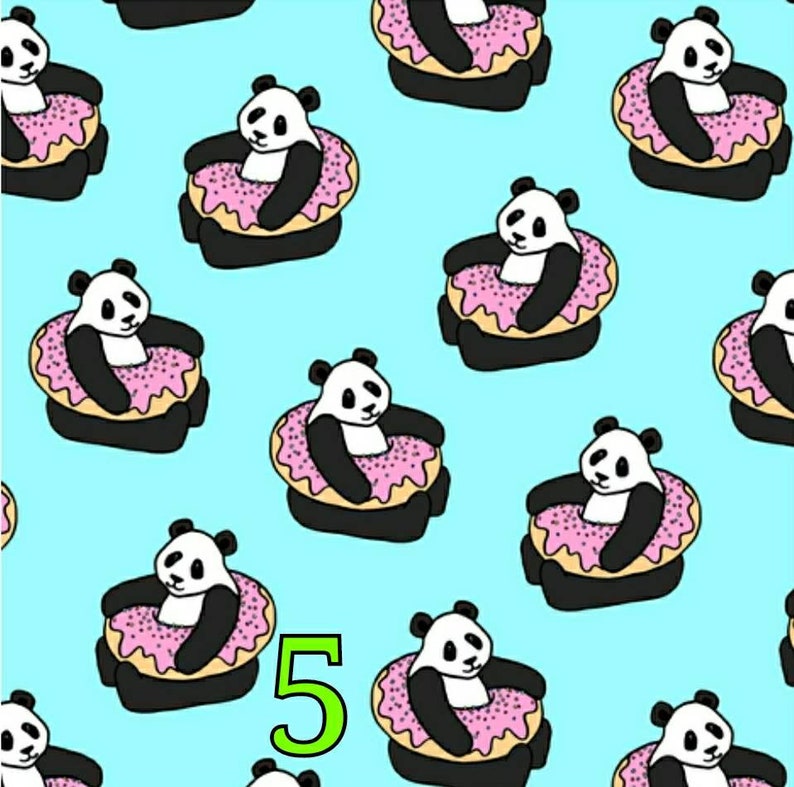 CUSTOM Scrub Hat Panda Fabrics Etsy