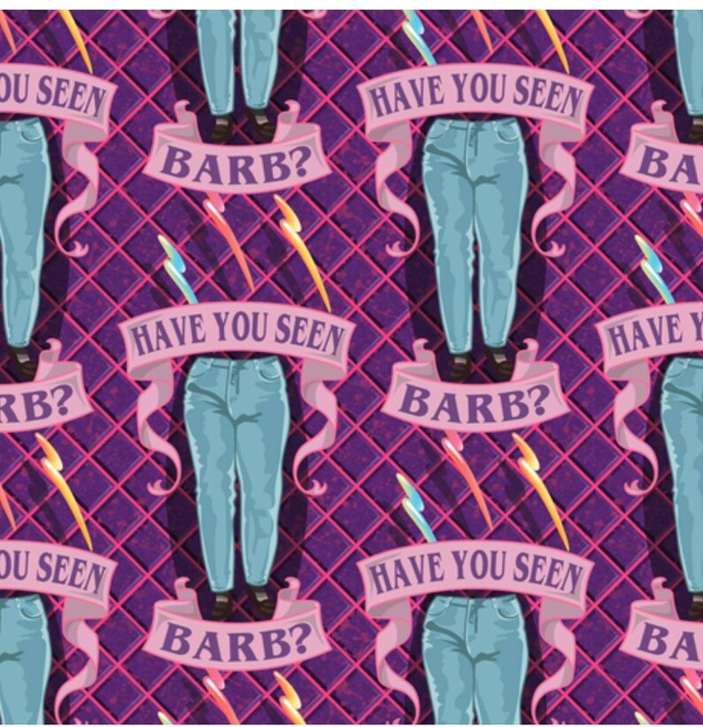 Inspired by the Stranger Things Fan Art Fabrics Leggings