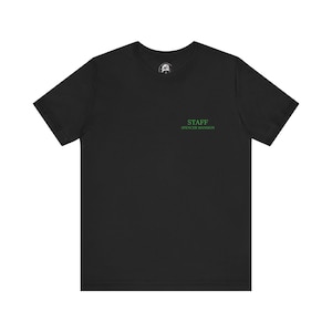 Turning Around Zombie - Back Printed, Resident Evil Style Unisex Jersey Short Sleeve Tee