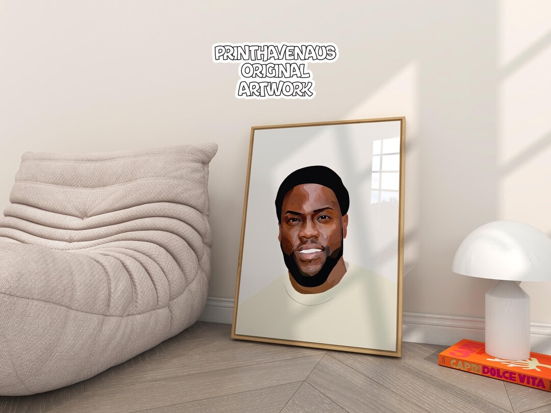 Kevin Hart *hand Drawn* Print A3 Digital Art Vector Art PDF Music ...