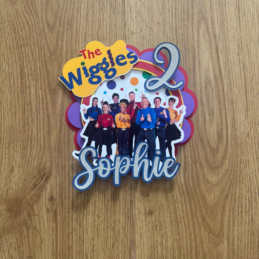 Wiggles Cake Topper, Wiggles Party Decor Etsy Australia — free download
