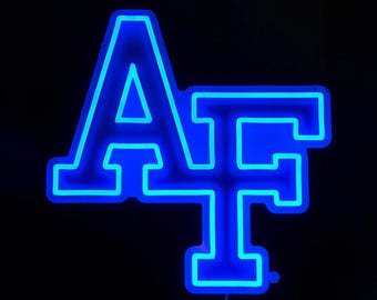 Air Force Falcons LED Neon Sign - Standard (14.98" x 15")