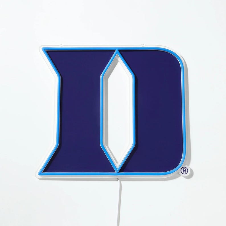 Iron Duke D Logo LED Neon Sign - Standard (15