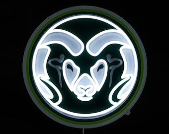 Colorado State Rams LED Neon Sign - Standard (15" x 15")