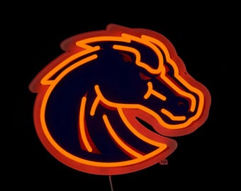Boise State Broncos LED Neon Sign - Standard (15" x 12.60")