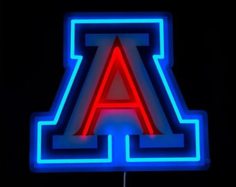 Arizona Wildcats LED Neon Sign - Standard (15" x 13.76")