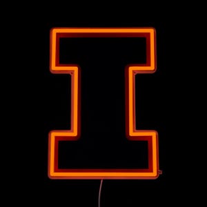 Led-neonbord Illinois Fighting Illini