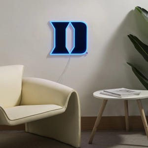 Iron Duke D Logo LED Neon Sign - Etsy