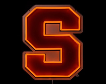 Syracuse Orange LED Neon Sign - Standard (11.27" x 15")
