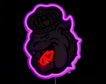 JMU Dukes LED Neon Sign - Standard (11.36" x 15")