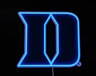 Letreiro de LED Neon com o logotipo Iron Duke D