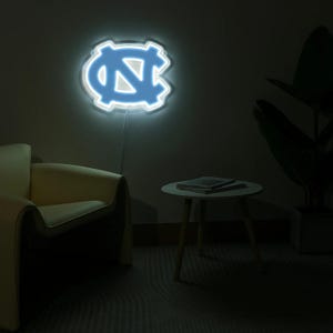 Letreiro de LED Neon dos Tar Heels da Carolina do Norte imagem 5