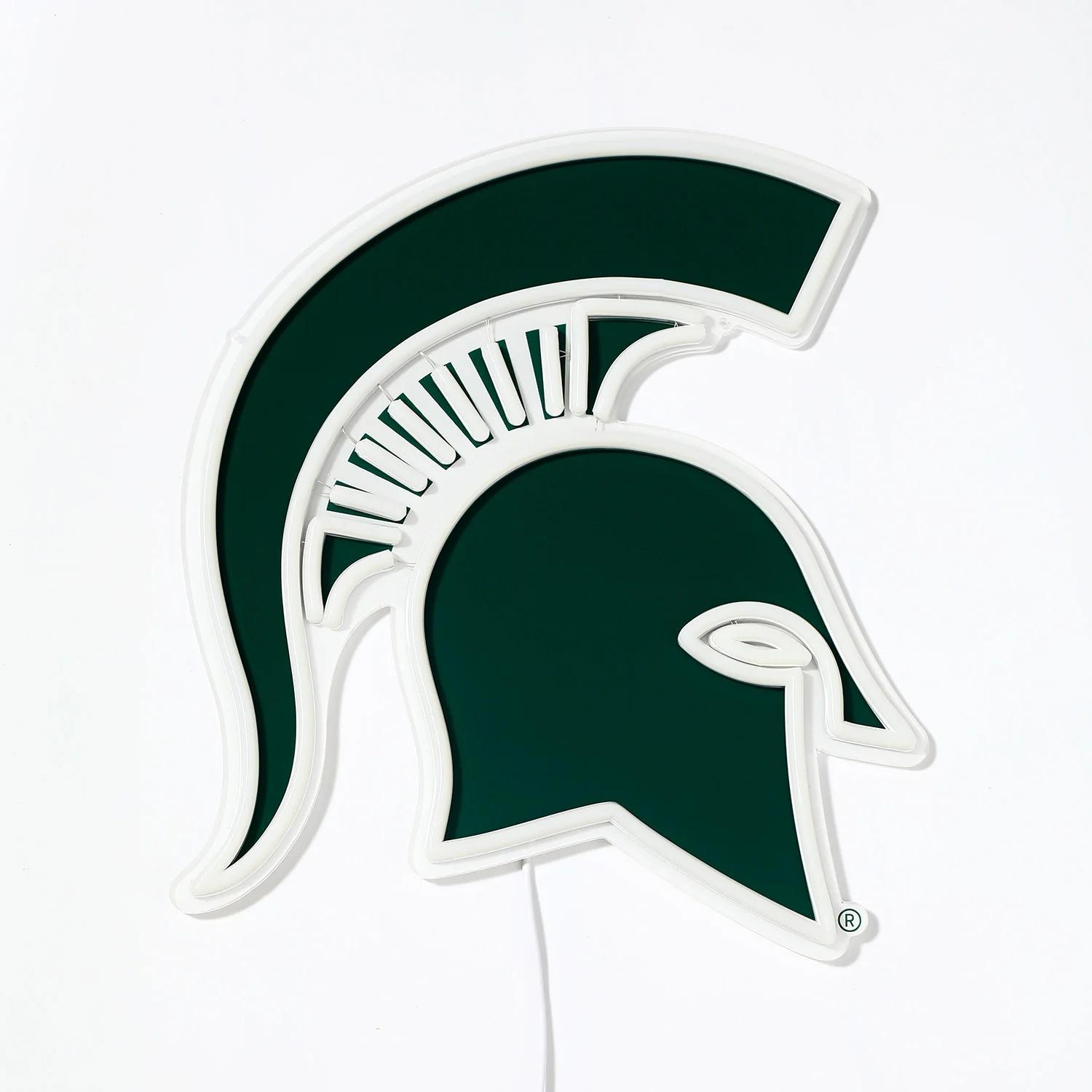 Msu Led Sign Michigan State Spartans LED Neon Sign - Standard (13.05