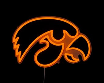 Iowa Hawkeyes LED Neon Sign - Standard (15" x 9.77")