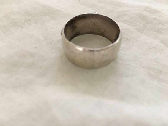 Vintage 1960s Native American Silver Feather & Tu… - image 7