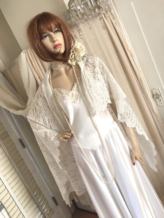 Luxury Pink/White lace Shawl 3468