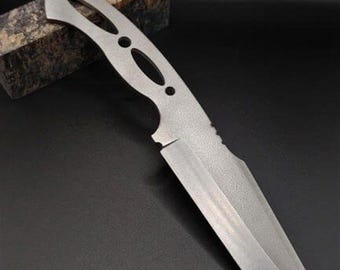 N690 Böhler N690 Stainless Steel Knife Blank – 270mm Length, 60 HRC Hardness ...