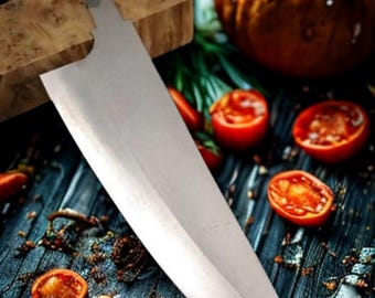Böhler N690 Kiritsuke Knife, Stainless Steel Blade, Chef's Knife