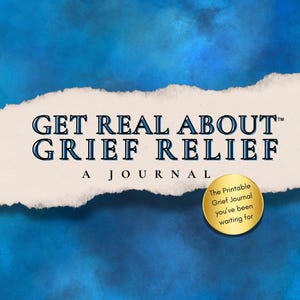 Trauer Relief Journal: Reflektion & emotionales Wohlbefinden Arbeitsbuch (Digitaler Download PDF)