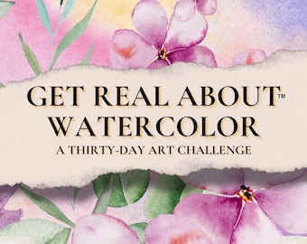 Desafío de 30 días de acuarela: Guía de pintura creativa (Descarga PDF)