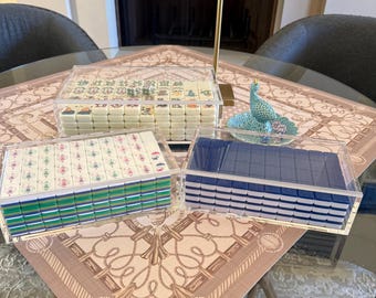 Acrylic Display Box For Mahjong Tiles (Box Only)