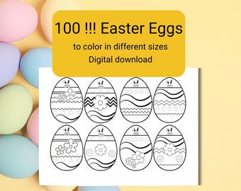 Easter Egg Craft for Kids, Easter Egg Coloring pages, Holy Week crafts, Sunday School Lesson, Spring Easter Activity, Sunday School Easter.