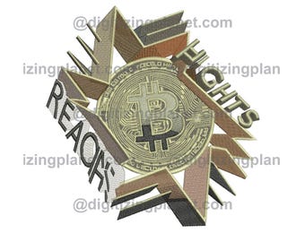 Bitcoin Reach – 1 Files/2 sizes (Left chest and Jacket Back)