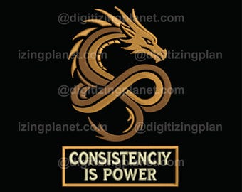 Dragon of Discipline – 1 Files/2 sizes (Left chest and Jacket Back)