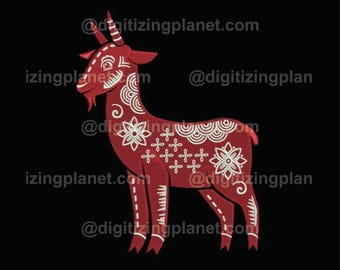 Chinese Zodiac Goat – 1 Files/2 sizes (Left chest and Jacket Back)