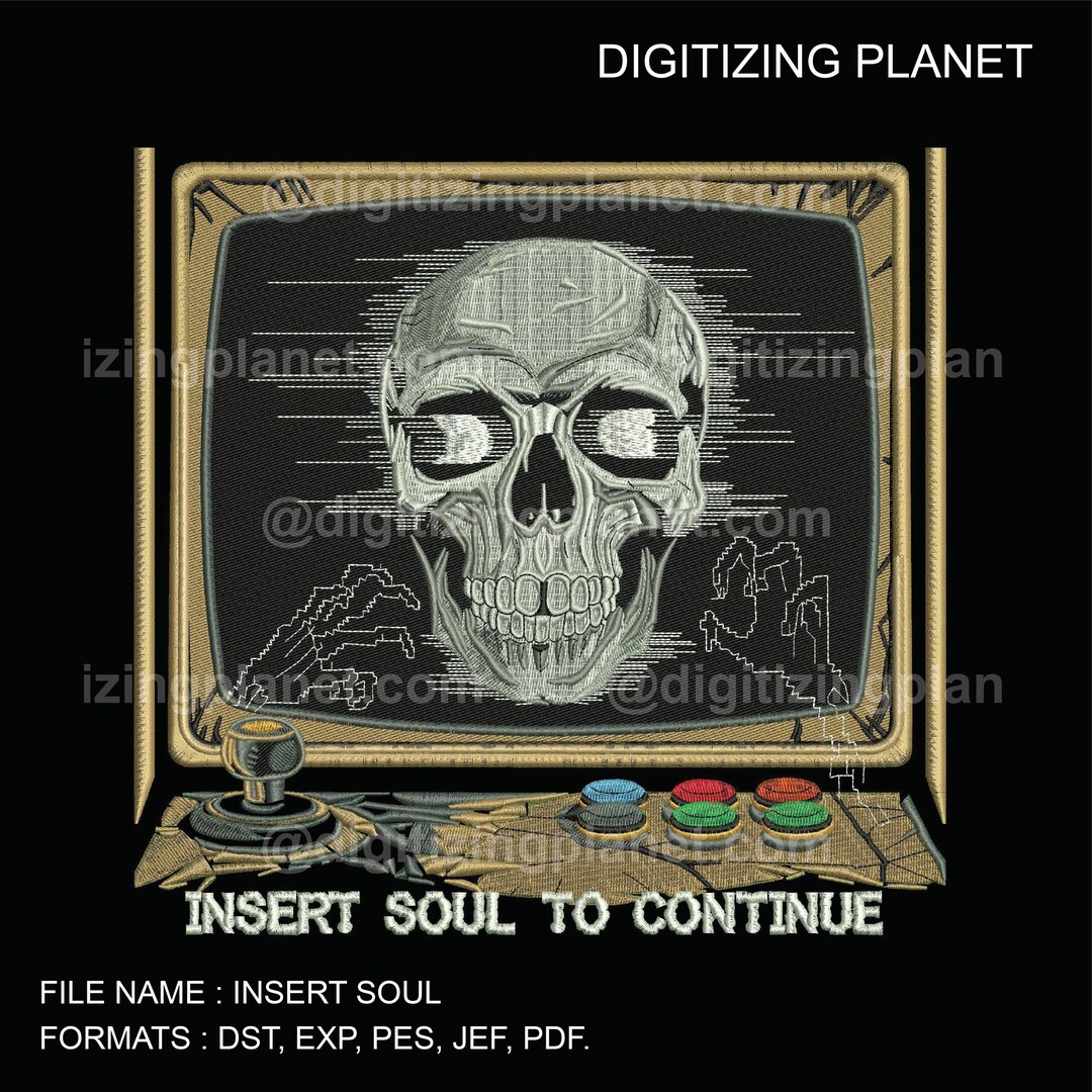 Insert Soul – 1 Files/2 Sizes (left Chest and Jacket Back) - Etsy