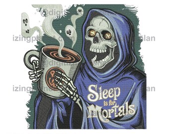 Sleep Mortals-2 –  1 Files/2 sizes (Left chest and Jacket Back)